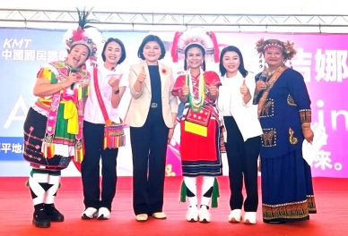 參選雲林首屆平地原住民議員 呂佶娜於麥寮成立競選服務處 縣長張麗善、議長黃凱及立委張嘉郡等人到場力挺 氣氛熱絡！