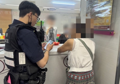 女子要領五百萬元給友人    市政警耐心勸說成功阻詐