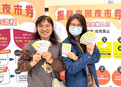 嘉義市2500萬商圈夜市券使用率99%！ 購物節發票破3億 月霸王豪刷近1400萬奪iPhone 17！