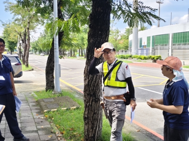 臺日樹木診斷交流訓練研習 嘉義實務操作診斷樹木健康