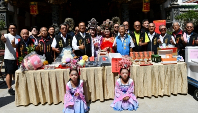 南瑤宮「角頭祈安遶境」，10月3日展開。（照片南瑤宮提供）