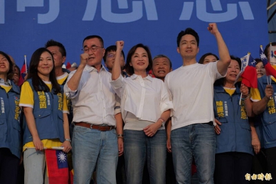 李四川為柯志恩助選喊「我回來了」