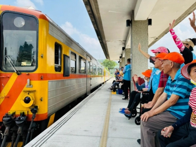 唯一車站旁的名間日照中心展現在地優勢推動懷舊療法（圖1竹秀提供）