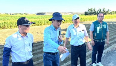 雲林立委劉建國邀農水署會勘7處農水路 農水署副署長林國華允諾年底前完成發包！