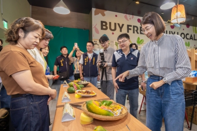 埔里鎮農會行銷木瓜產業　家政班創意料理競賽展現百變好滋味（圖4縣府提供）