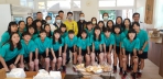 市議員周永鴻赴東山高中加油打氣  祝女排挑戰隊史第六冠成功