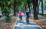嘉義市環市自行車道串起嘉義之美 清明連假騎單車幸福慢遊 沿途飽覽優美自然與人文景觀