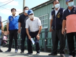 林縣長會勘草屯4重劃區斥資逾750萬元改善農路