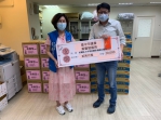台中市議員黃馨慧號召企業捐贈公益協會物資
