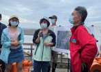 雲林沿海鄉鎮多處豪雨成災 立委蘇治芬、水利署長賴建信等人會勘 為沿海大淹水把脈