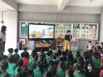臺中市東區成功國小學童跟著書本遊越南、嘗美食  國際多元文化課程系列之一認識越南