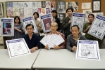 ﹁台日學生原創漫畫大賽﹂，大葉多媒體學程勇奪七座獎項。（照片大葉提供）