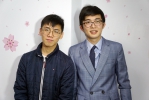 大葉應日系學生張育齊（右）、卓立翔（左），將到日本交換留學。（照片大葉提供）