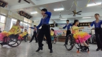 正聲嘉義電台｢聽見夢想的聲音愛的輪轉 ｣公益活動  中華民國輪椅體育運動舞蹈協會（輪椅）國標舞東石社區展演