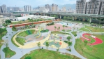 中市公園遊戲場合格備查率100%全國第一   市長盧秀燕邀請體驗馬卡龍公園