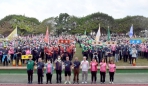 彰基醫院126歲生日，「運動會和園遊會」登場。（照片彰基提供）