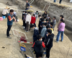 台中市清水區建國國小考古體驗課程  挖掘藏在地底下的故事