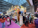 「2023年貨禮品展」台北世貿一館開展。（照片縣府提供）