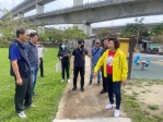 台中霧峰區丁台公園照明與休憩涼椅不足  市議員林碧秀邀集相關單位會勘增設