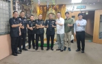 台灣檢警和馬來西亞警方合作偵破詐騙集團。（照片刑事局提供）
