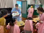 台中市學齡前整合式兒童健檢列車前進幼兒園