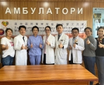 員榮國際醫療部與三總、中榮等醫院組團赴蒙古義診。（照片員榮提供）