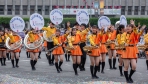 日本京都橘高校吹奏樂部「橘色惡魔」來高雄演出前品嚐旗山香甜香蕉