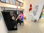 琴韻曼波｜花蓮曼波園區增加鋼琴佈置，讓音樂的美好融入日常生活！