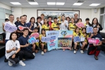 水里國小女足隊榮獲全國少年盃六年級組冠軍 許縣長接見表揚