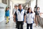 南投國中小學暨附設幼兒園教師甄選登場 王副縣長巡場關心