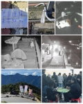 武嶺快要變成菜市場了｜打麻將、打電玩、吹樂器、擺攤、舉旗…，還有人搭帳篷睡覺覺！