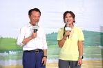 嘉義縣長翁章梁攜手氣象主播王淑麗等人 共同推廣嘉義秋季步道健行旅遊〜