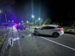 24歲女逆向行駛於馬亨亨大道｜三車連環撞、多人受傷送醫！