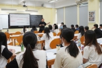 大葉大學協助員林高中舉辦暑期英語營。（照片大葉提供）