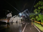 丹娜絲颱風強襲嘉義 嘉義縣市227,274戶停電　台電嘉義區處啟動跨區搶修復電逾6萬戶　仍逾15萬戶待復電