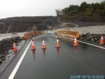 土石流沖毀100公尺｜南橫公路勤和-復興河床便道，道路中斷，無人車傷亡災損！
