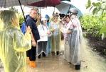 雲林縣長張麗善、立委張嘉郡等人會勘古坑農損 盼農業部速將雲林縣納入「全品項」、「免現勘」天然災害現金救助區！