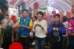 南投市城隍遶境日巡　鑼鼓喧天風雨無阻
