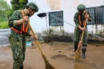連日豪雨釀災｜國軍臺東作戰分區，迅速調配兵力支援地方災後復原工作！