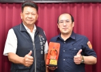 陳倚文成功搶救仰藥女子    局長李文章會報公開表揚