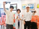 信賴眼科手術後 視力像4K一樣清晰 高雄帥哥兄弟檔信任賴麗如 專程來嘉手術