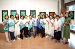 荷葉的詩意再現〜《荷．再現》「蒔華雅敘」師生聯展 在雲林斗南他里霧生活美學館溫柔綻放！