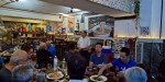 員林崇實高工餐會，歡送即將退休的總務主任吳春和、進修部主任陳映如。（照片崇實提供）