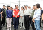 行政院長卓榮泰嘉義縣勘災 成立「雲嘉南災後復建前進指揮所」 中央地方協力推動災害復原及系統化治水！
