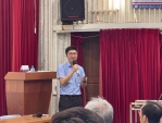 中油公司大林煉油廠邀請橋頭地檢署檢察官嚴維德蒞廠專題演講