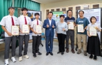 嘉義縣永慶高中學子勇奪國際獎項 縣長翁章梁頒獎嘉勉！