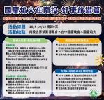 114年國慶焰火在南投！三大好康南投旅遊活動迎賓