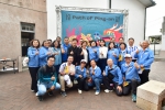 雲林縣長張麗善團隊到鹿港參觀設計展。（照片縣府提供）