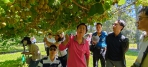 王縣長參訪團考察紐西蘭奇異果園。（照片縣府提供）