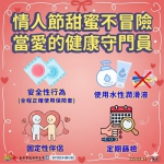 情人節讓愛更安心 中市衛生局提醒：安全性行為與定期篩檢不可少